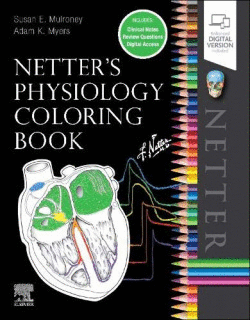 NETTER`S PHYSIOLOGY COLORING BOOK