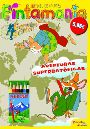 GERONIMO STILTON. PINTAMANA LPICES DE COLORES