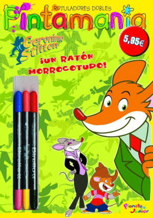 GERONIMO STILTON. PINTAMANA ROTULADORES DOBLES