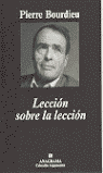 LECCIN SOBRE LA LECCIN