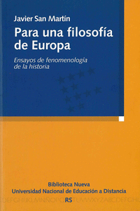 PARA UNA FILOSOFA DE EUROPA