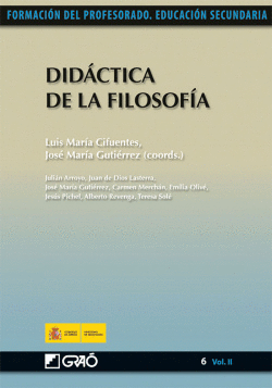 DIDACTICA DE LA FILOSOFIA: FORMACION DEL PROFESODRADO